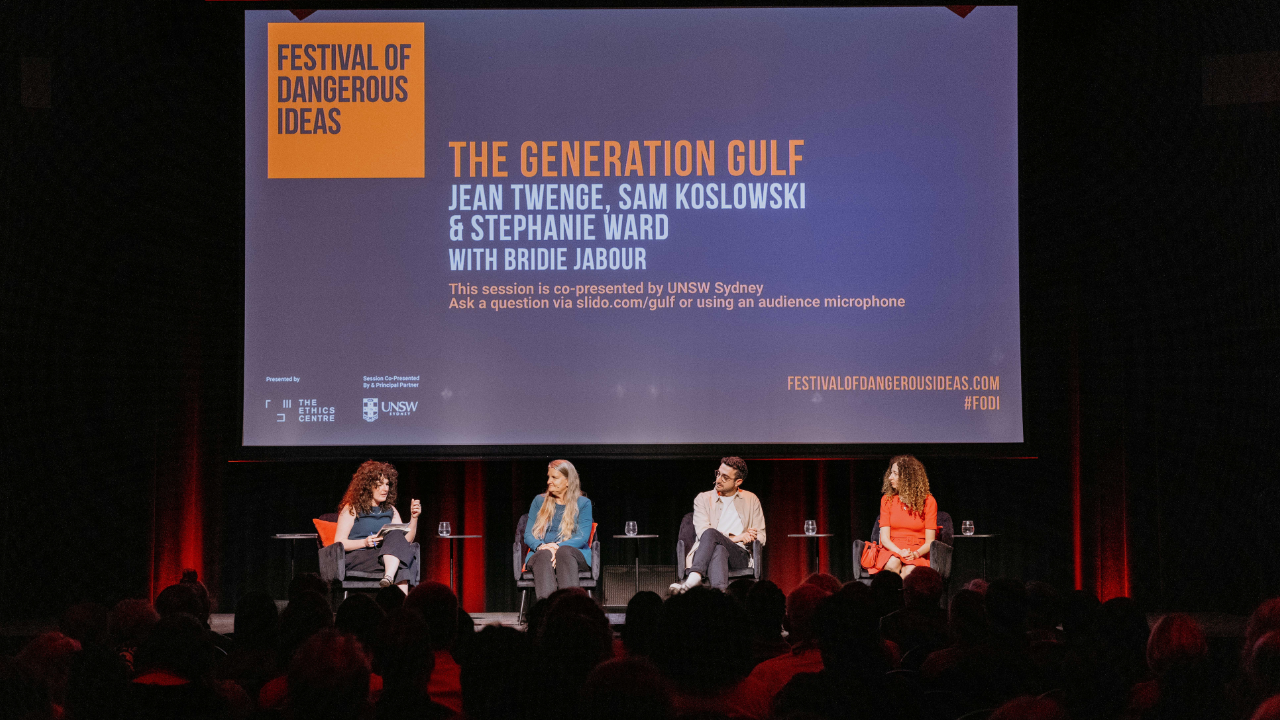 Jean Twenge, Sam Koslowski, Stephanie Ward and Bridie Jabour
