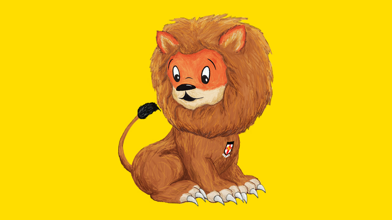 Clancy the Lion drawing