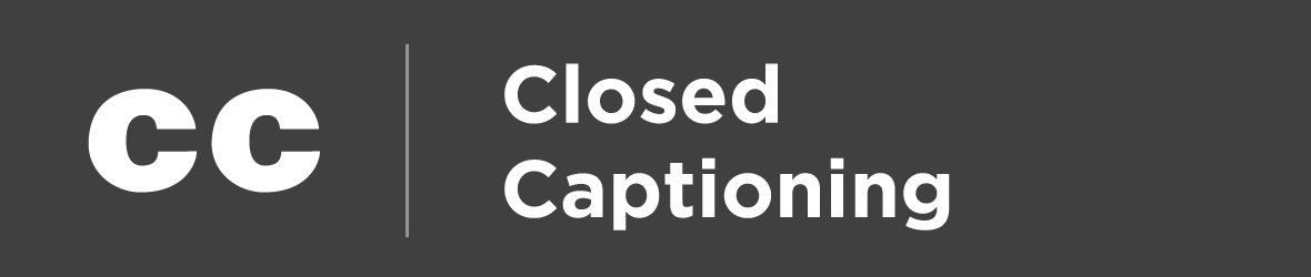 Icon of Closed Caption symbol