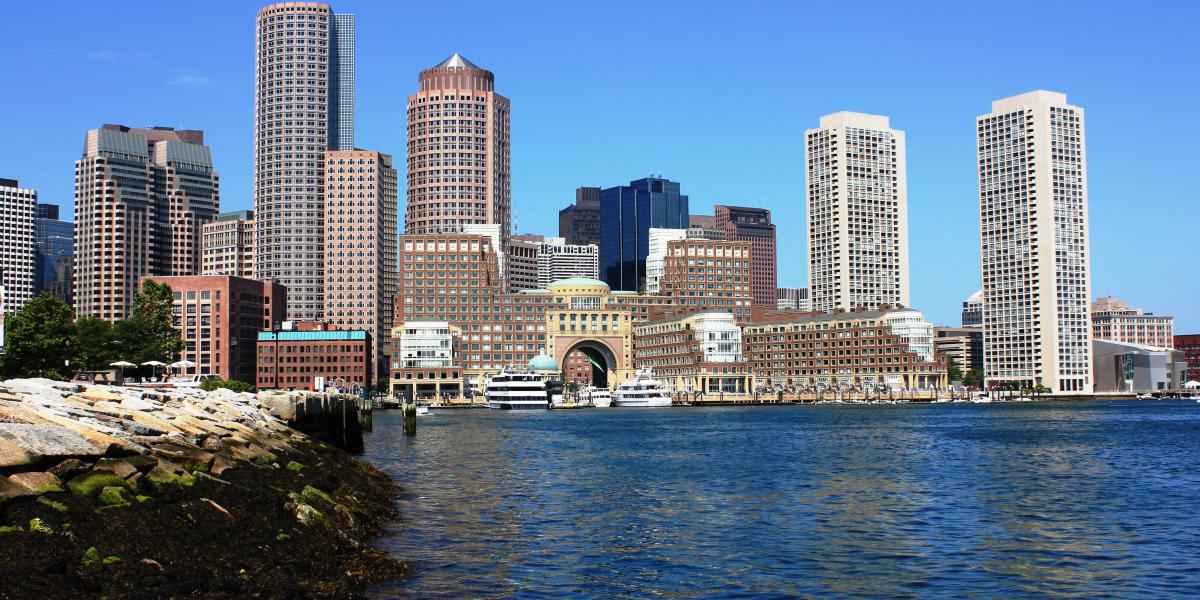 photo of Boston waterfront