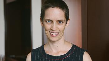 head shot of a women