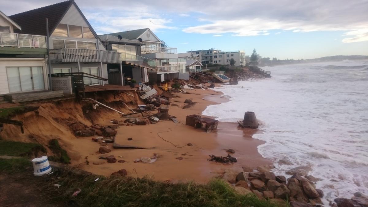 coastal erosion taking homes
