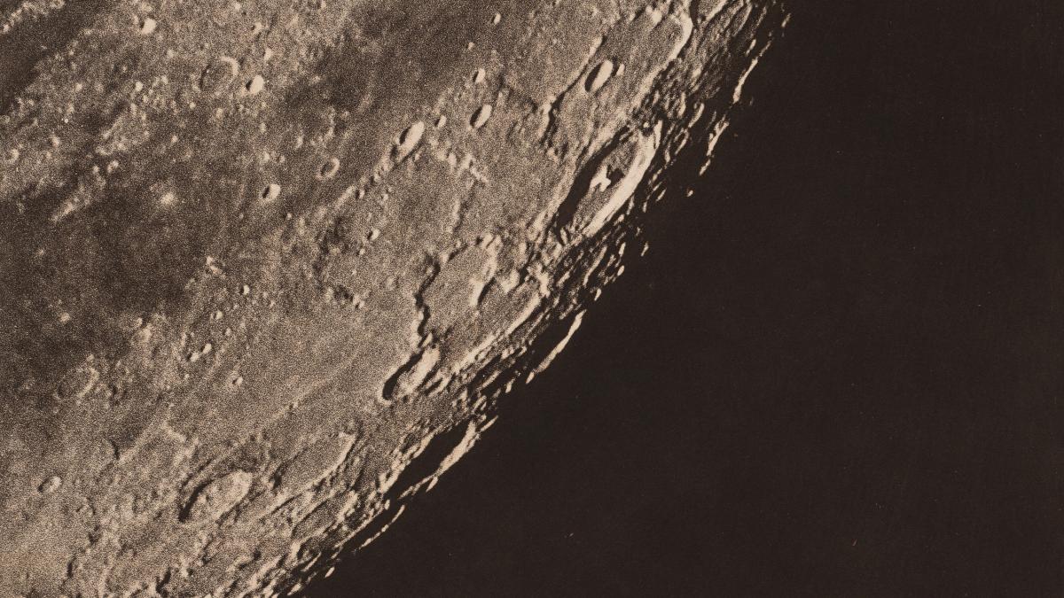 Close-up of the moon