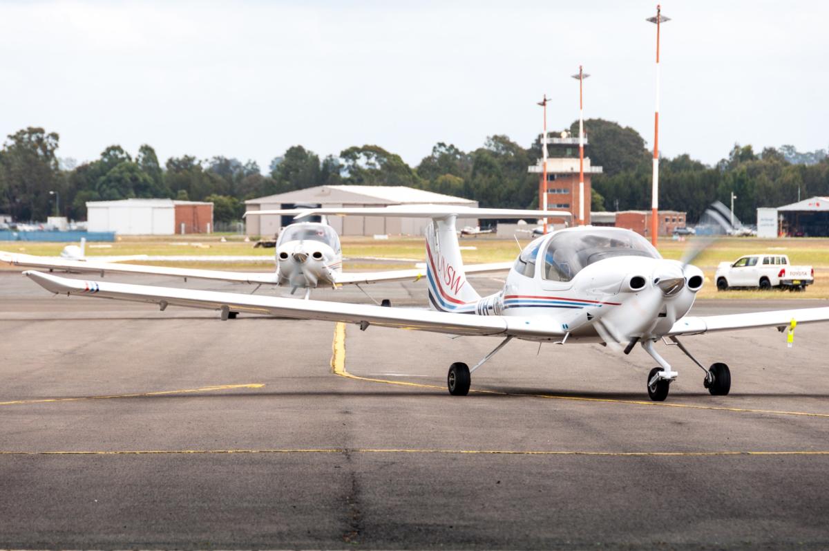 UNSW Planes at Bankstown Airport