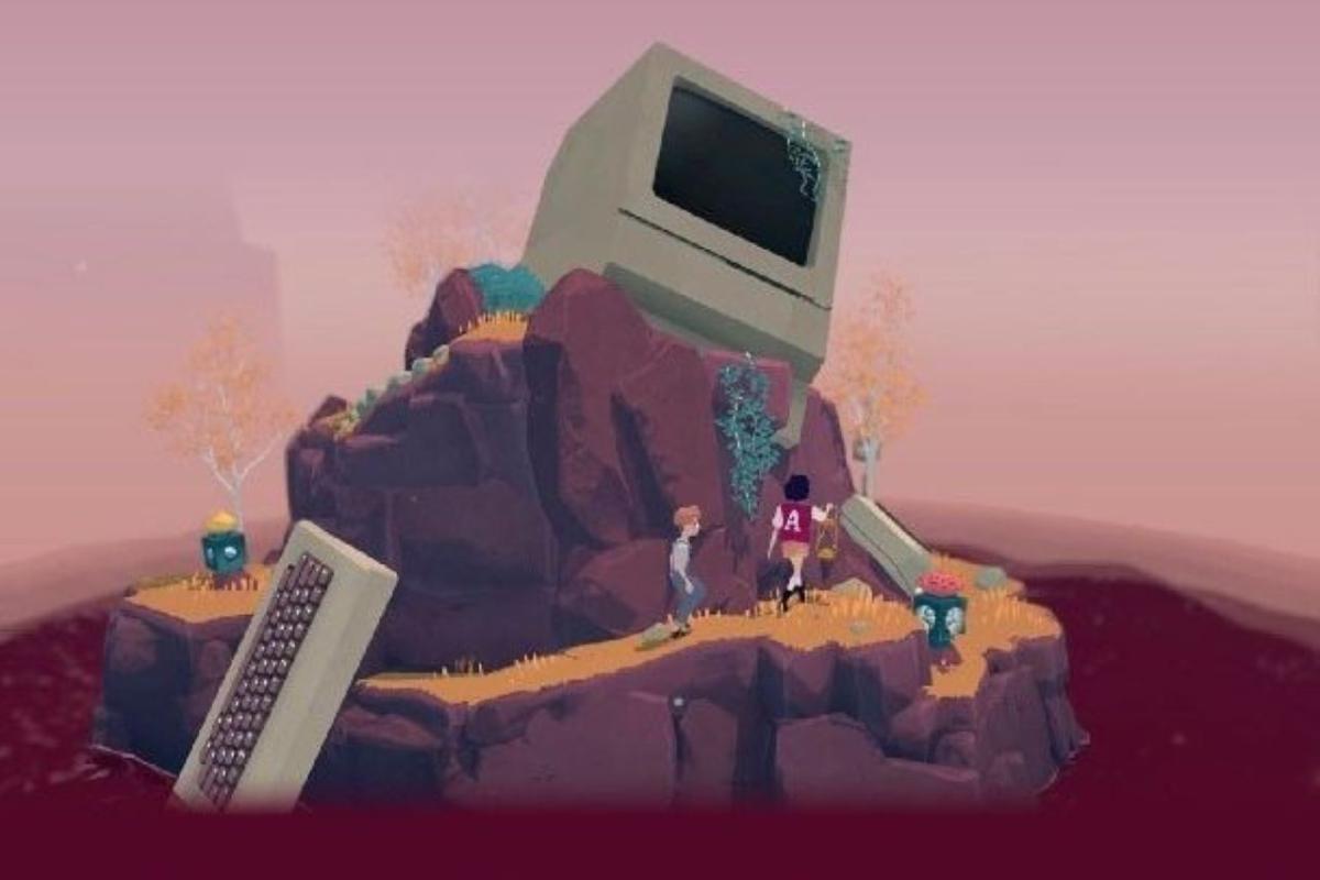 Graphic of a computer game