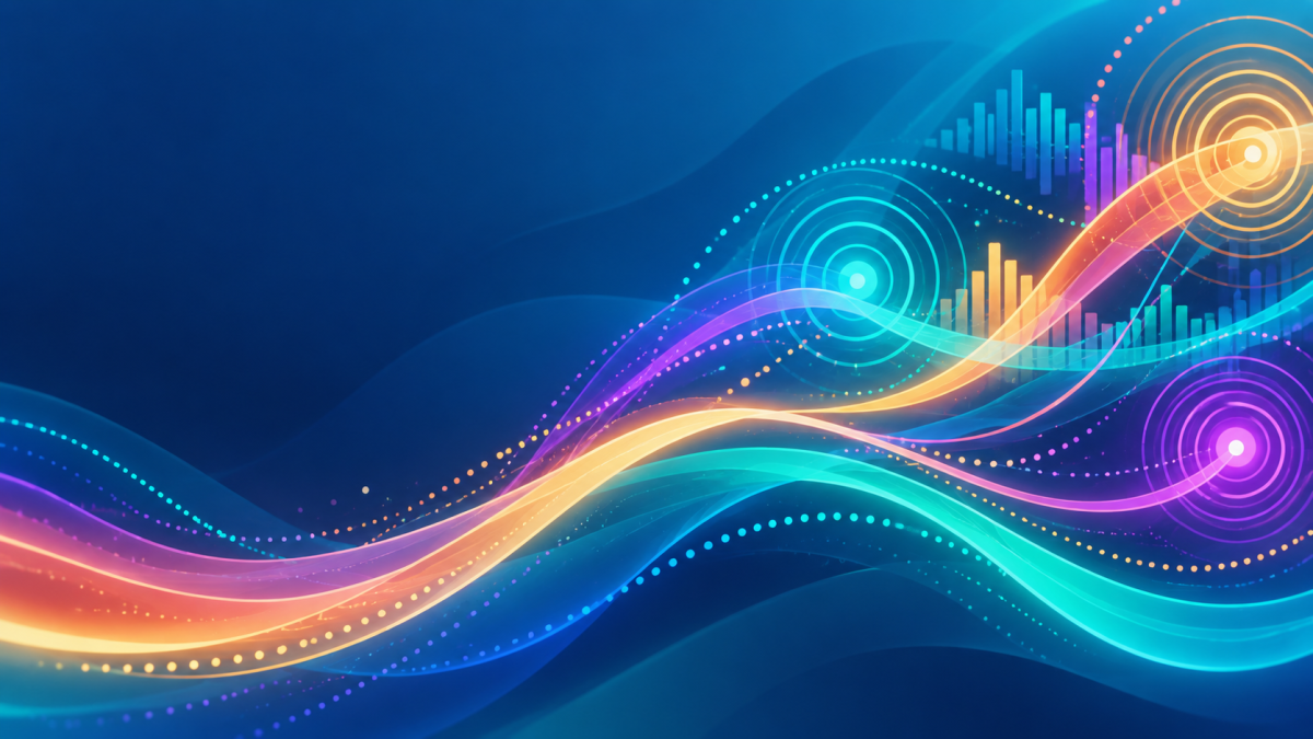 Abstract graphic to represent music 