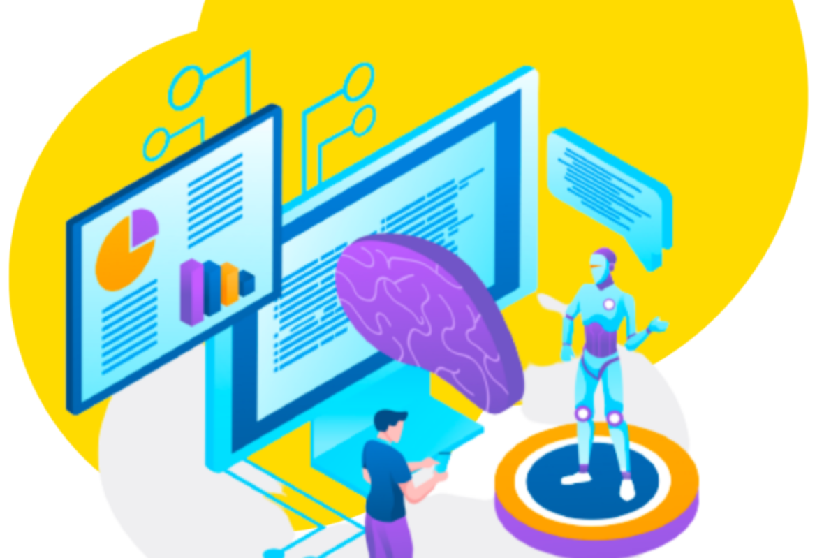 Graphic showing digital interaction